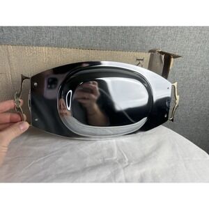 NIB Vintage Kromex‎ Relish Tray Brass Handles Serving Fork RARE! USA Mid Century